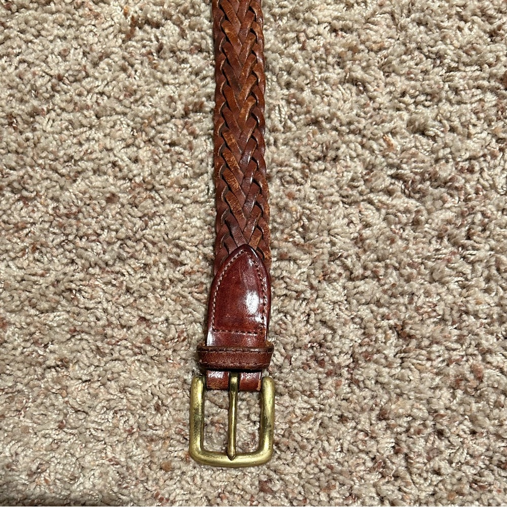 Brown Leather Belt (size 32)